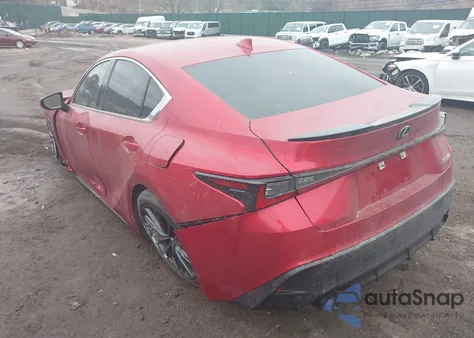 2022 Lexus Is 350 F Sport из США, поврежденный, VIN JTHGZ1B23N5053907